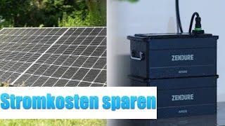 Balkonkraftwerk mit Speicher - Zendure SolarFlow im Test ️