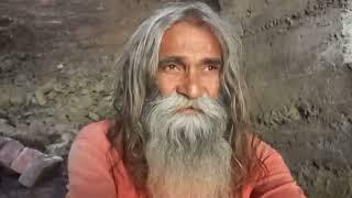 a Himalayas Yogi in secret cave