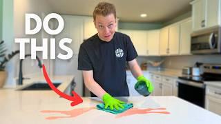 Are You Cleaning Quartz Countertops Wrong?