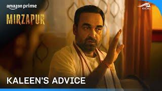 Kaleen's advice | Mirzapur 3 | Pankaj Tripathi, Ali Fazal, Shweta Tripathi, Rasika Dugal