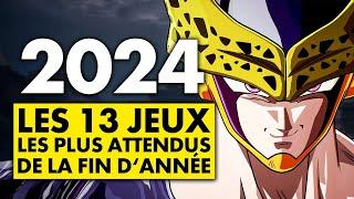 Les 13 JEUX les PLUS ATTENDUS de la fin 2024 ! Du très très LOURD à venir 