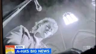 A-HA AUSTRALIAN TOUR ANNOUNCEMENT TEASER JULY 17TH 2019 TODAY SHOW CHANNEL 9