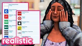 REALISTIC SHOPPING! Sephora, Target, CVS, Best Buy & More | Sims 4 Mods