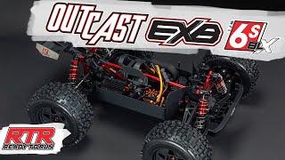 READY TO RUN // ARRMA OUTCAST 6S BLX EXB Stunt Truck // Under The Hood [ARA8710]