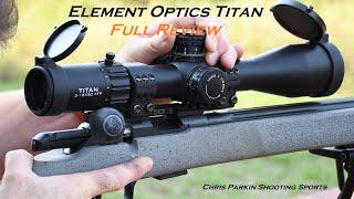 Element Optics Titan, 3-18x50 FFP MIL, REVIEW