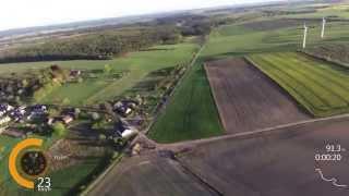 Paramotor -PPG paraglider crash.