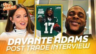 Davante Adams on Jets Trade, Being Ready for Steelers, Reuniting with Rodgers, & New Opportunities