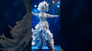 A Woman Performs a Fusion with The Zebra #americagottalent #talent #agt #shorts