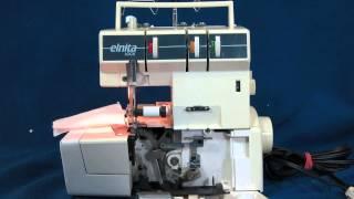 ELNA T3 Serger Functional Demo