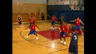 Morgan Wootten basketball--1-2-2 zone offense