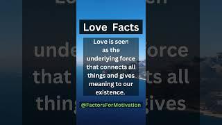 Love Facts - Factors For Motivation #shorts #factorsformotivation