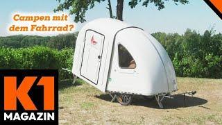 Ein Wohnwagen fürs Fahrrad: Wie gut sind Mikro-Anhänger zum Campen? | K1 Magazin