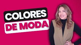 Los COLORES de MODA para Otoño - Invierno