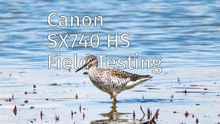 Canon PowerShot SX740 HS Field Testing