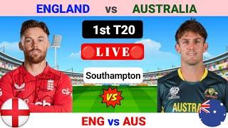 LIVE : England Vs Australi | 1st T20 | Eng Vs Aus | Aus Vs Eng Live | Live Match Today