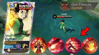 DYRROTH NEW HUNTER X HUNTER SKIN IS HERE! (BEST SKIN EVER) + TIPS TO GET THIS SKIN