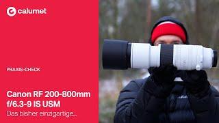 Canon RF 200-800mm im Praxis-Check – Das bisher einzigartige...