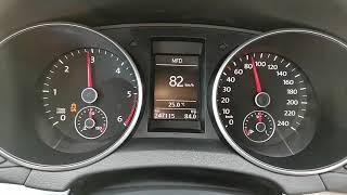 Volkswagen Golf VI 1.6 Tdi 77 Kw 0-100 km/h Acceleration