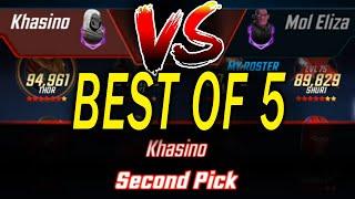 Khasino PvP Best of 5 - MARVEL Strike Force - MSF