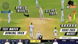 Real Cricket Swipe Bowling Tricks How To Take Wickets In Rc Swipe & RC24