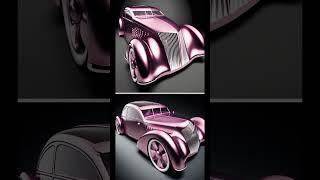 Concept Car in Christian Dior Style. AI Created