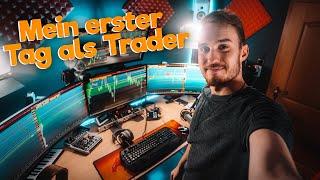 Meine Trading Ausbildung - Tag 1 | Wie werde ich Trader? | TobiTRy