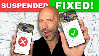 Google Business Profile Suspended? - FIX IT FAST in two steps (2024 edition)