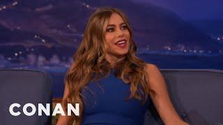 Sofia Vergara: "It's Dangerous To Be A Stripper" | CONAN on TBS