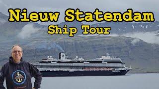 Take a Ship Tour of Holland America’s Nieuw Statendam - 2024!