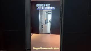 Magnetic automatic door , telescopic sliding door opener #automaticdoors #homedecor