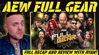 AEW FULL GEAR: Recap and Review!