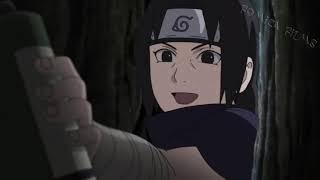 Itachi awakened his Sharingan after Obito killed his friend