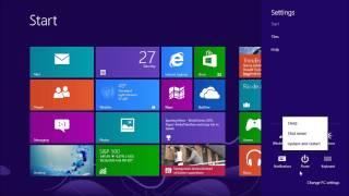 How to Turn-off Your Windows 8 Computer