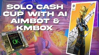 Legit Cheating In Solo Cash Cup With AI Aimbot / Kmbox