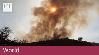 Forest fires stoke climate change debate