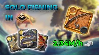 Solo Fishing in BLACKZONE for MILLIONS of Silvers | ALBION ONLINE