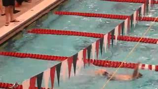 Dan Geist swim in 50 back