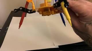  I got a robot that draws.