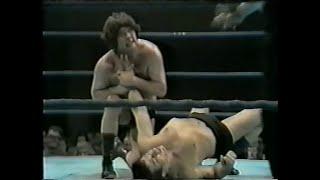 Roy St Clair vs Mike Marino WOS 1970's Wrestling