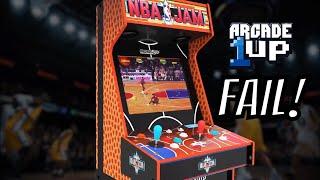 Arcade1Up NBA Jam Deluxe 2 Player Cab Announced HUGE FAIL!