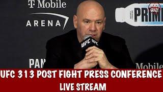 UFC 313: Alex Pereira vs. Magomed Ankalaev Post Fight Press Conference Live Stream