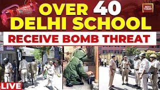 Bomb Threat To Delhi School LIVE News: 40 Schools In Delhi Get Hoax Bomb Threat Mail, Demand Ransom