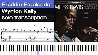 Wynton Kelly Solo - Freddie Freeloader (Miles Davis)