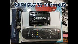 Обзор ресивера Openbox S3 micro HD.  Настройка, Поиск и Редактирование Каналов.