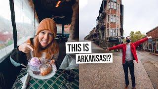 We Found America’s MOST CHARMING Town! - Food & City Tour of Eureka Springs, Arkansas ️