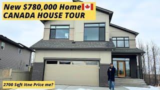 New $780K HOUSE IN CANADA  | 2700 SQFT HOUSE TOUR VLOG| Complete House Tour | Canada Home Tour