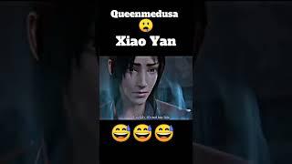 Xiao Yan and QueenMedusa|| BTTH ||  Love Anime#shorts #battlethroughtheheavens #xiaoyan