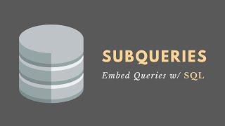 Subqueries in SQL (Inner Queries, Nested Queries)