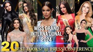 20 BEST LOOKS*Press Conference #MGI2024 | PATTIE SEPTEMBER