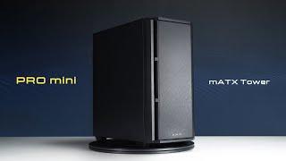 CHIEFTEC | PRO MINI | AZ-01B-OP - Quiet and compact m-ATX Tower